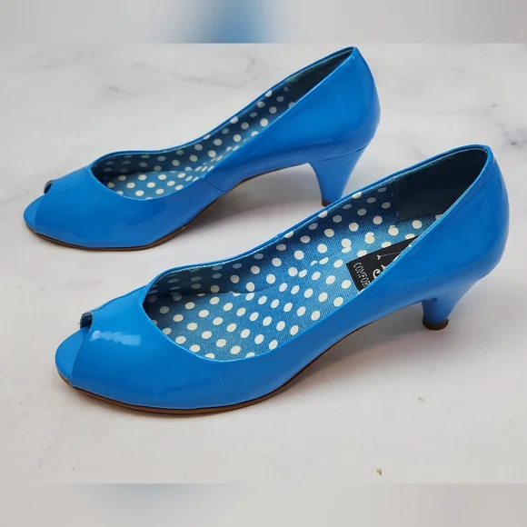 🥳SALE!🥳AJ Valenci blue heels - Picture 5 of 16